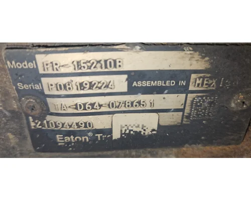FULLER FR15210B Transmission Assembly
