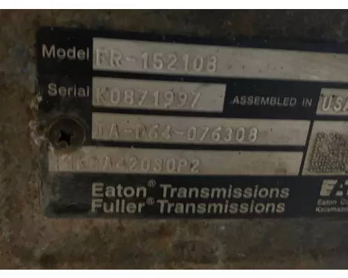 FULLER FR15210B Transmission Assembly