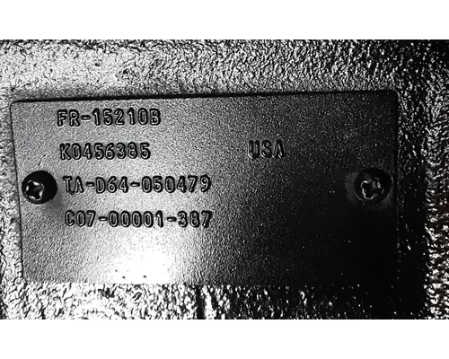 FULLER FR15210B TransmissionTransaxle Assembly