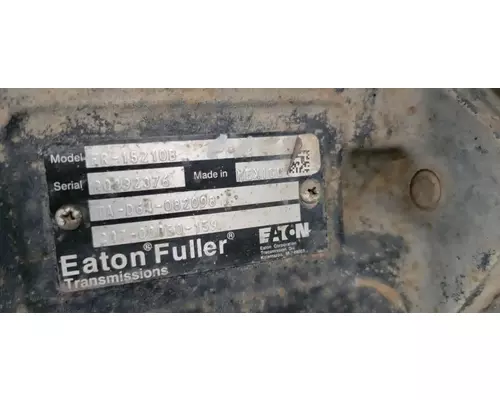 FULLER FR15210B TransmissionTransaxle Assembly