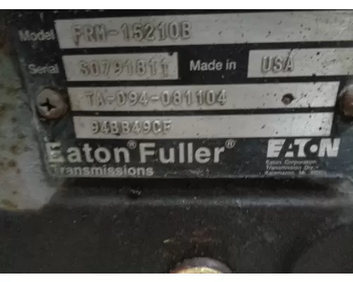 FULLER FR15210B Transmission