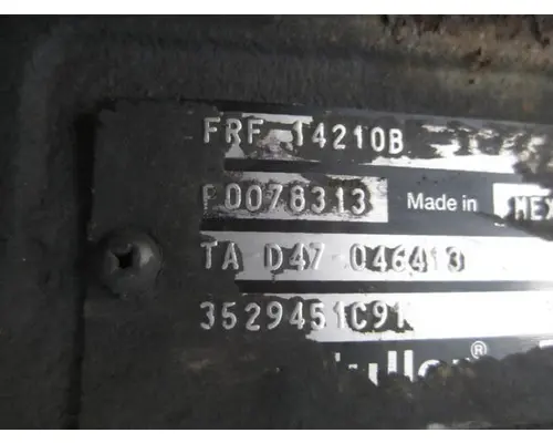 FULLER FRF14210B TRANSMISSION ASSEMBLY