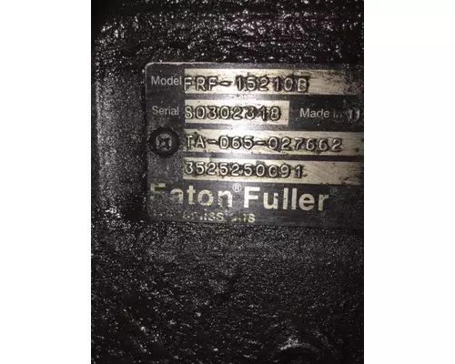 FULLER FRF15210BP TRANSMISSION ASSEMBLY