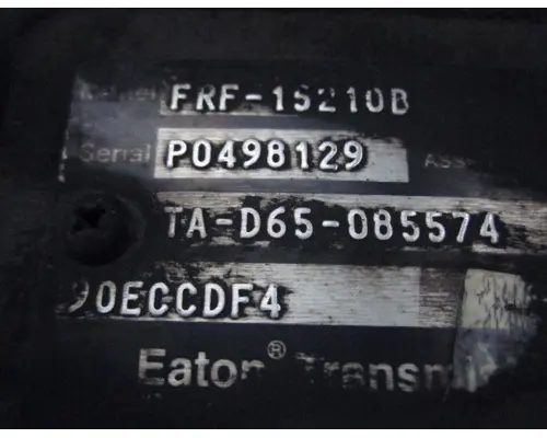 FULLER FRF15210BP TRANSMISSION ASSEMBLY