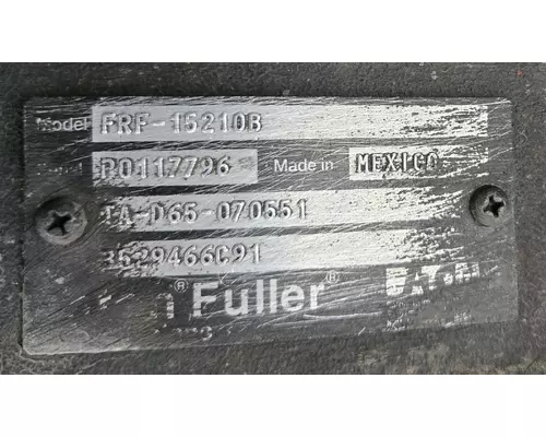 FULLER FRF15210B TransmissionTransaxle Assembly