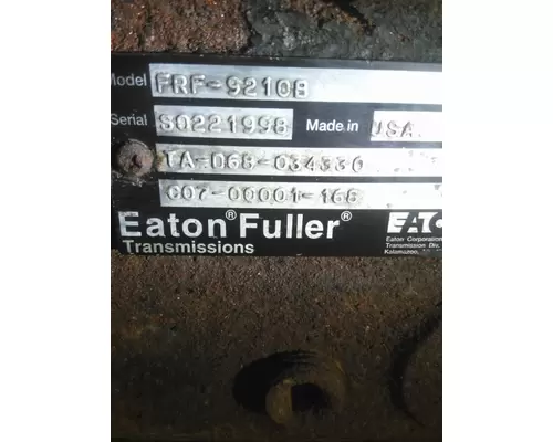 FULLER FRF9210B TRANSMISSION ASSEMBLY