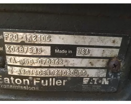 FULLER FRO14210CP TRANSMISSION ASSEMBLY