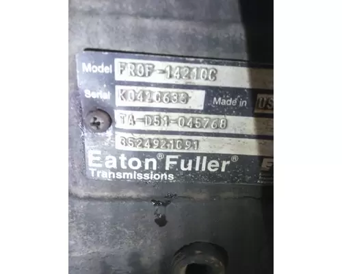 FULLER FRO14210CP TRANSMISSION ASSEMBLY