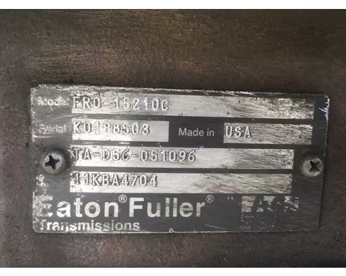 FULLER FRO15210CIC TRANSMISSION ASSEMBLY