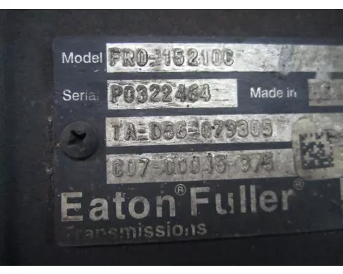 FULLER FRO15210CP TRANSMISSION ASSEMBLY
