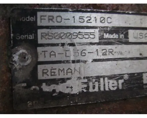 FULLER FRO15210CP TRANSMISSION ASSEMBLY