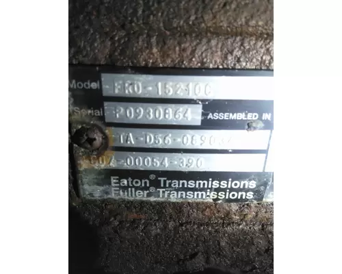 FULLER FRO15210CP TRANSMISSION ASSEMBLY