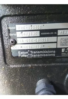 FULLER FRO15210CP TRANSMISSION ASSEMBLY