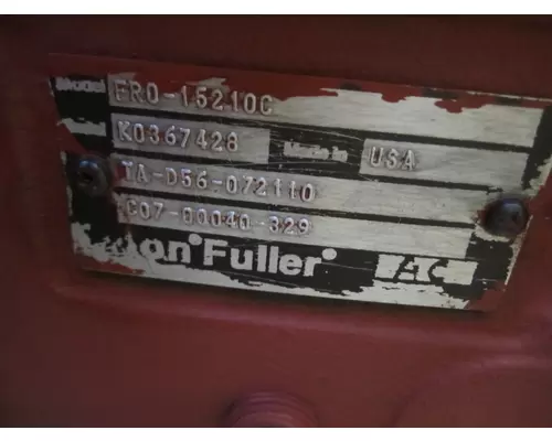 FULLER FRO15210C TRANSMISSION ASSEMBLY