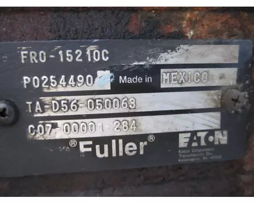 FULLER FRO15210C TRANSMISSION ASSEMBLY