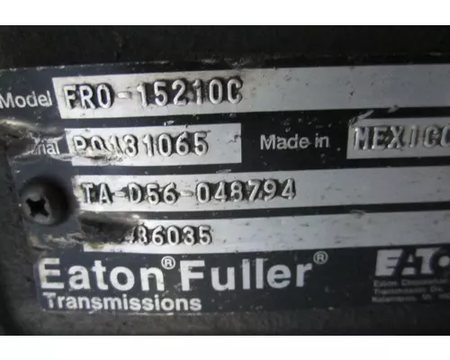 FULLER FRO15210C TRANSMISSION ASSEMBLY