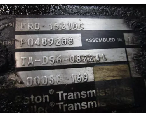FULLER FRO15210C TRANSMISSION ASSEMBLY