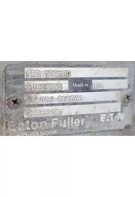 FULLER FRO15210C Transmission/Transaxle Assembly