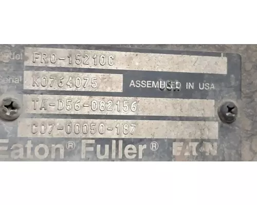 FULLER FRO15210C TransmissionTransaxle Assembly