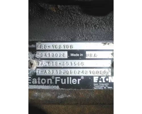 FULLER FRO16210B TRANSMISSION ASSEMBLY