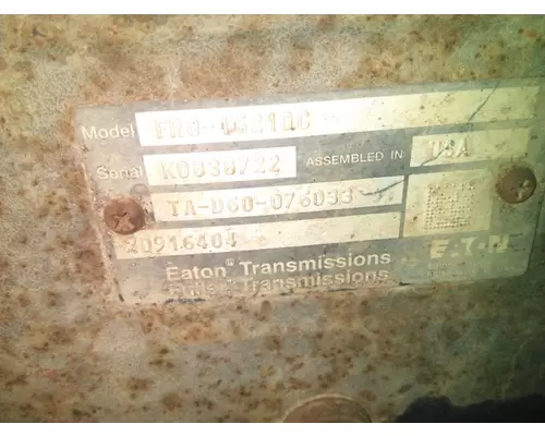 FULLER FRO16210CP TRANSMISSION ASSEMBLY