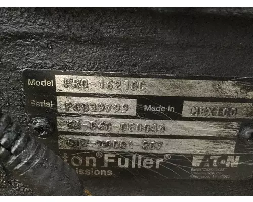 FULLER FRO16210CP TRANSMISSION ASSEMBLY