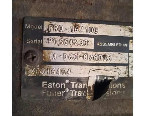 FULLER FRO16210CP TRANSMISSION ASSEMBLY