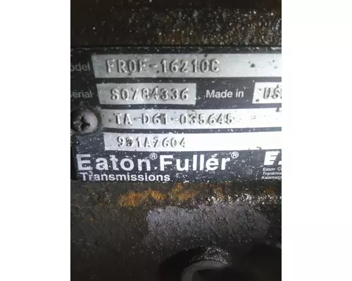 FULLER FRO16210CP TRANSMISSION ASSEMBLY