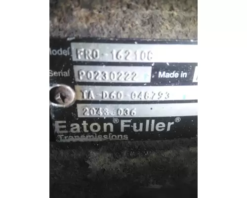 FULLER FRO16210CP TRANSMISSION ASSEMBLY