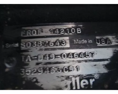 FULLER FROF14210BP TRANSMISSION ASSEMBLY