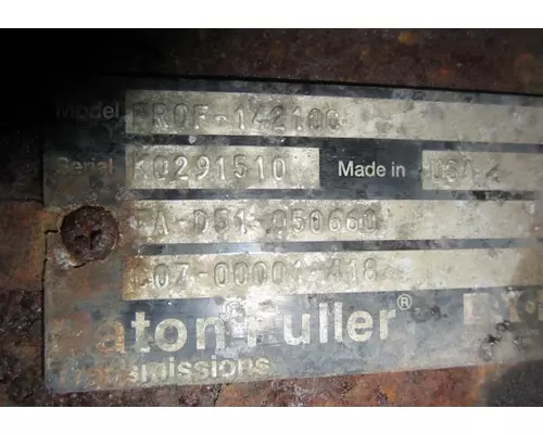 FULLER FROF14210CP TRANSMISSION ASSEMBLY