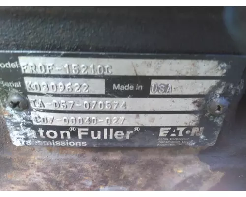 FULLER FROF15210CP TRANSMISSION ASSEMBLY