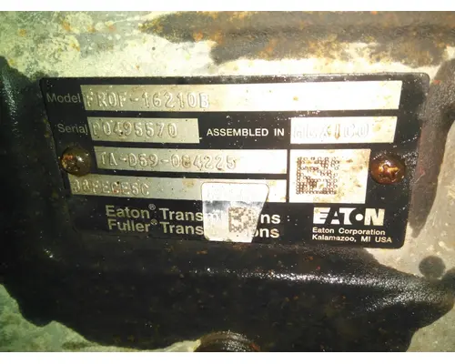 FULLER FROF16210BP TRANSMISSION ASSEMBLY