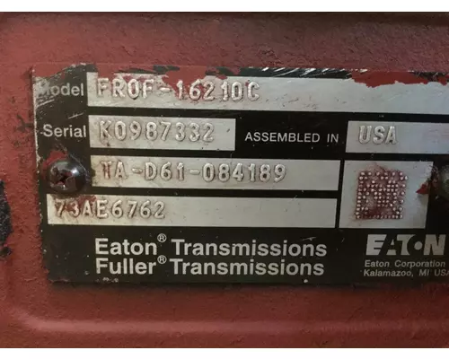 FULLER FROF16210CP TRANSMISSION ASSEMBLY