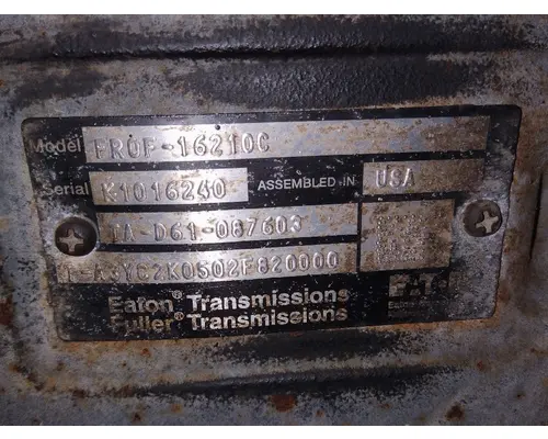 FULLER FROF16210C TRANSMISSION ASSEMBLY