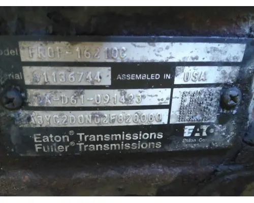 FULLER FROF16210C TRANSMISSION ASSEMBLY