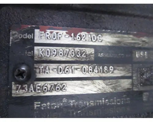 FULLER FROF16210C TRANSMISSION ASSEMBLY