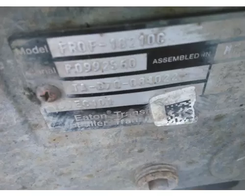 FULLER FROF18210CP TRANSMISSION ASSEMBLY