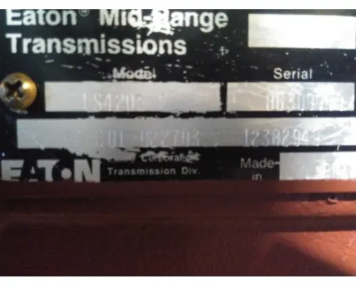 FULLER FS4205C TRANSMISSION ASSEMBLY