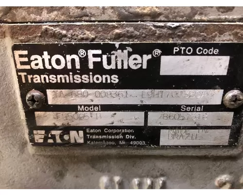 FULLER FS5005B Transmission