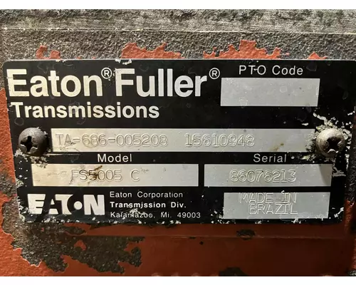 FULLER FS5005C Transmission