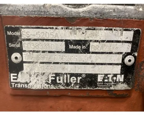 FULLER FS5305A Transmission Assembly