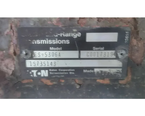 FULLER FS5306A TRANSMISSION ASSEMBLY
