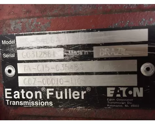 FULLER FS5406A Transmission Assembly