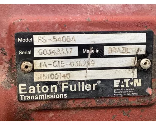 FULLER FS5406A Transmission Assembly