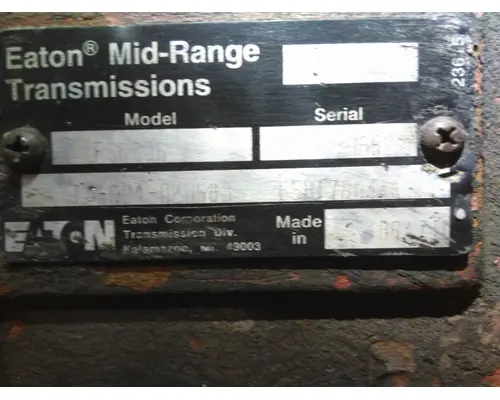 FULLER FS6306A TRANSMISSION ASSEMBLY