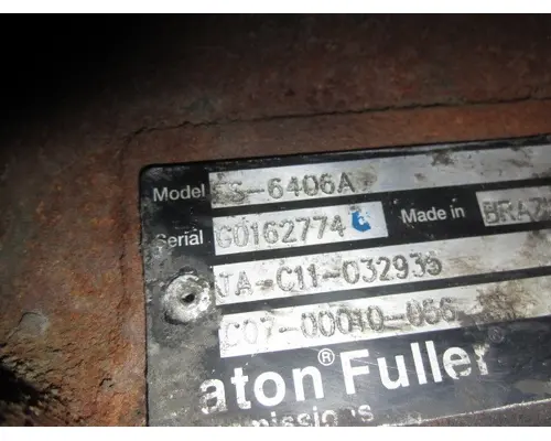 FULLER FS6406A TRANSMISSION ASSEMBLY