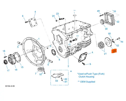 FULLER FS6406A Transmission Misc. Parts