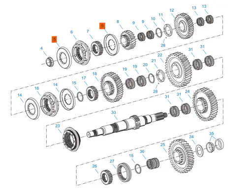 FULLER FS6406A Transmission Misc. Parts