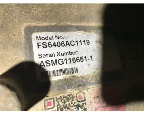 FULLER FS6406A Transmission